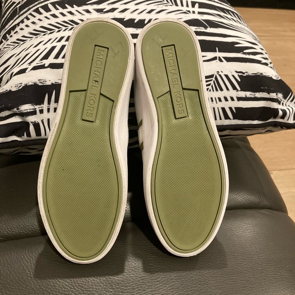 Michael Kors Irving Stripe Lace UP Sneaker Size 6.5 - Picture 10 of 16